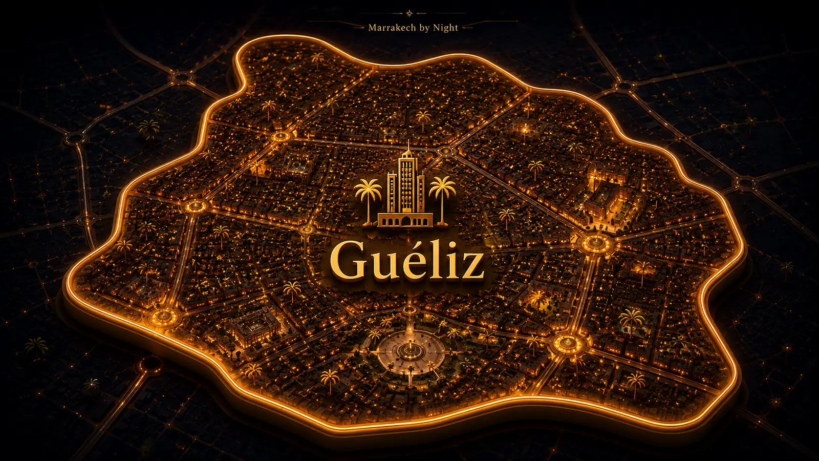 Quel quartier choisir pour sortir à Marrakech le soir ?