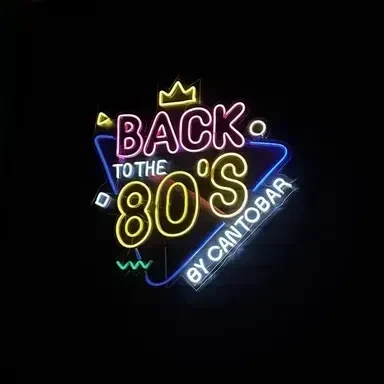 Back to the 80's logo